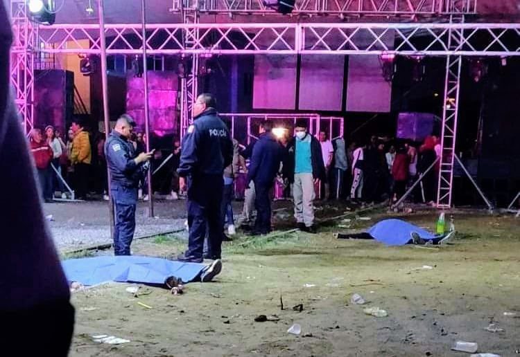 Riña a balazos en sonidero de Texmelucan, Puebla