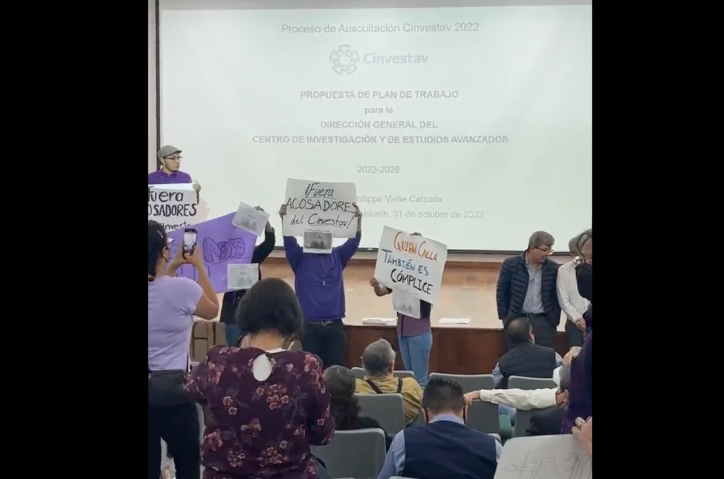 Protestan contra candidatura de investigador a dirigir el Cinvestav; es señalado por acoso
