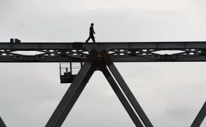 Inicia construcción de puente ferroviario que conectará a México y EU