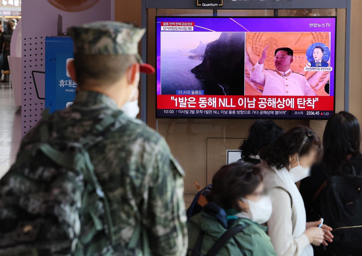 Corea del Sur responde al Norte y lanza tres misiles balísticos