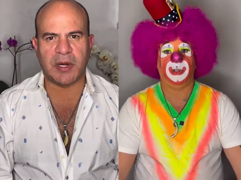 'Platanito' se quita el maquillaje para pedir disculpas por chiste sobre Debanhi Escobar