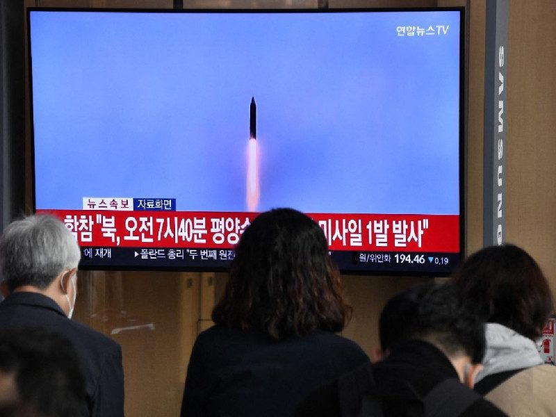 Corea del Norte dispara misil balístico, alertan Seúl y Tokio
