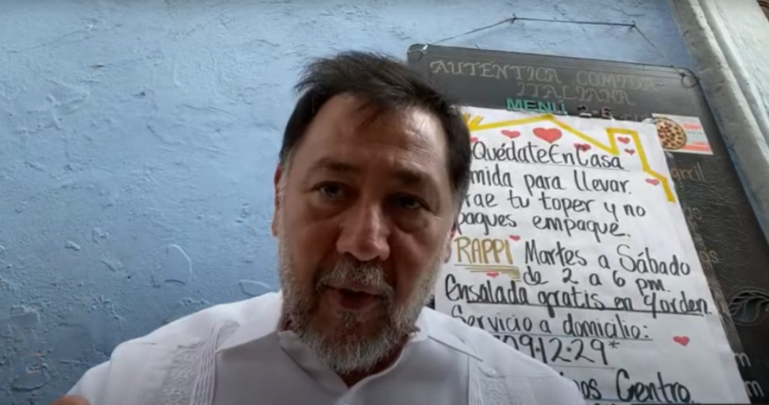 AMLO defiende a Fernández Noroña tras ser increpado en un City Market