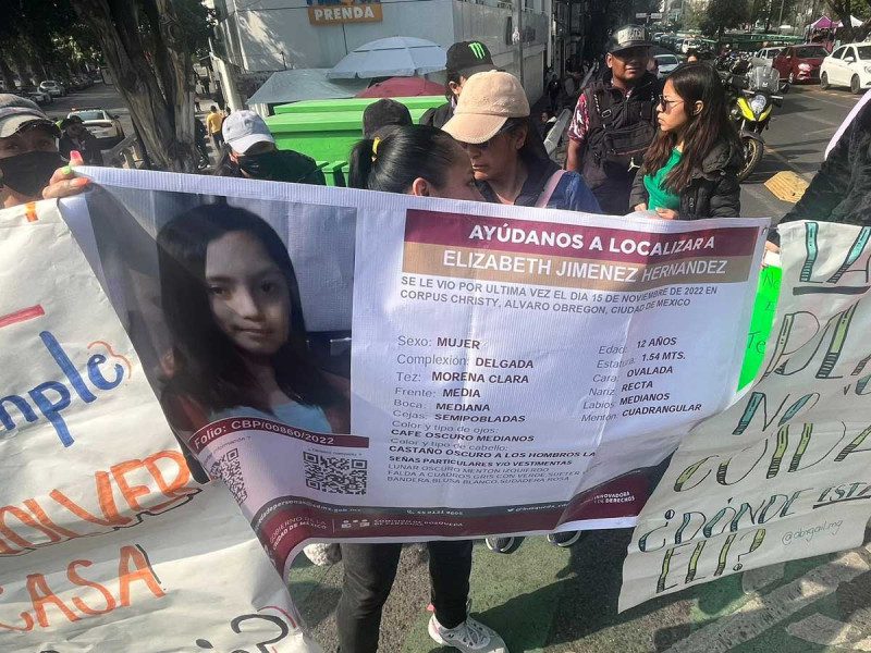 2 menores más desaparecieron en la Álvaro Obregón además de Elizabeth: Fiscalía CDMX