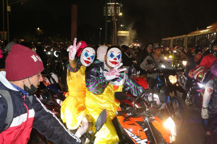 Policía capitalina frustra cuarta 'rodada del terror'; aseguran a 180 motocicletas