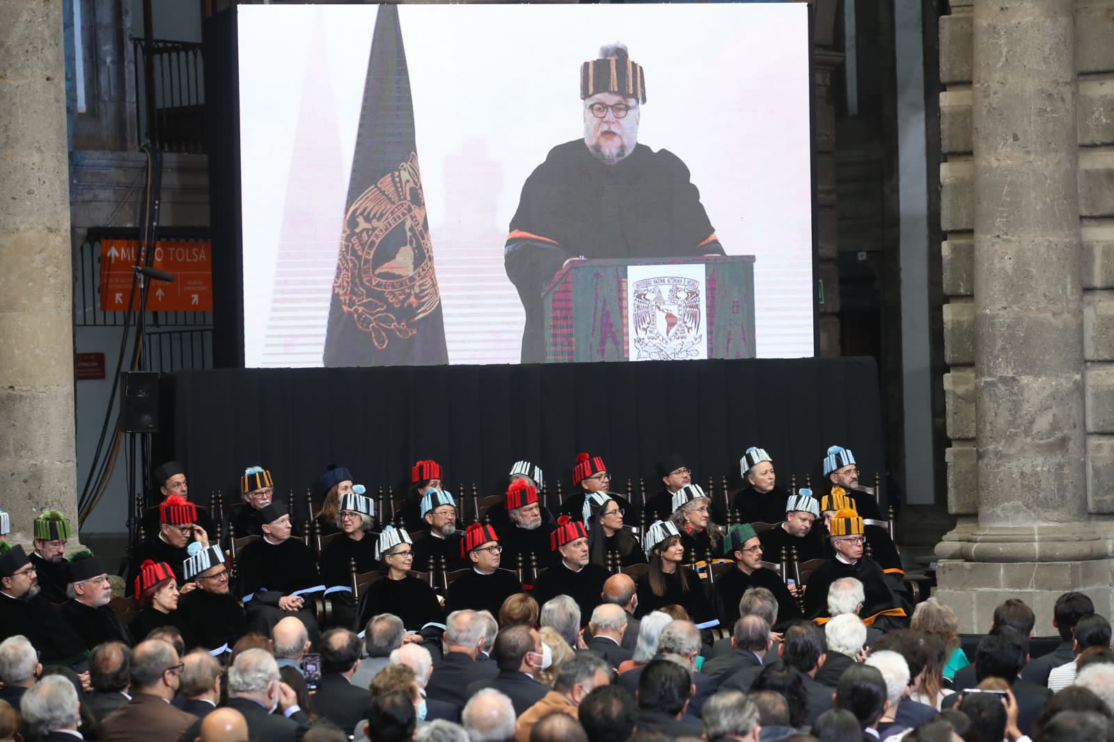 UNAM entrega Doctorado Honoris Causa a Guillermo del Toro