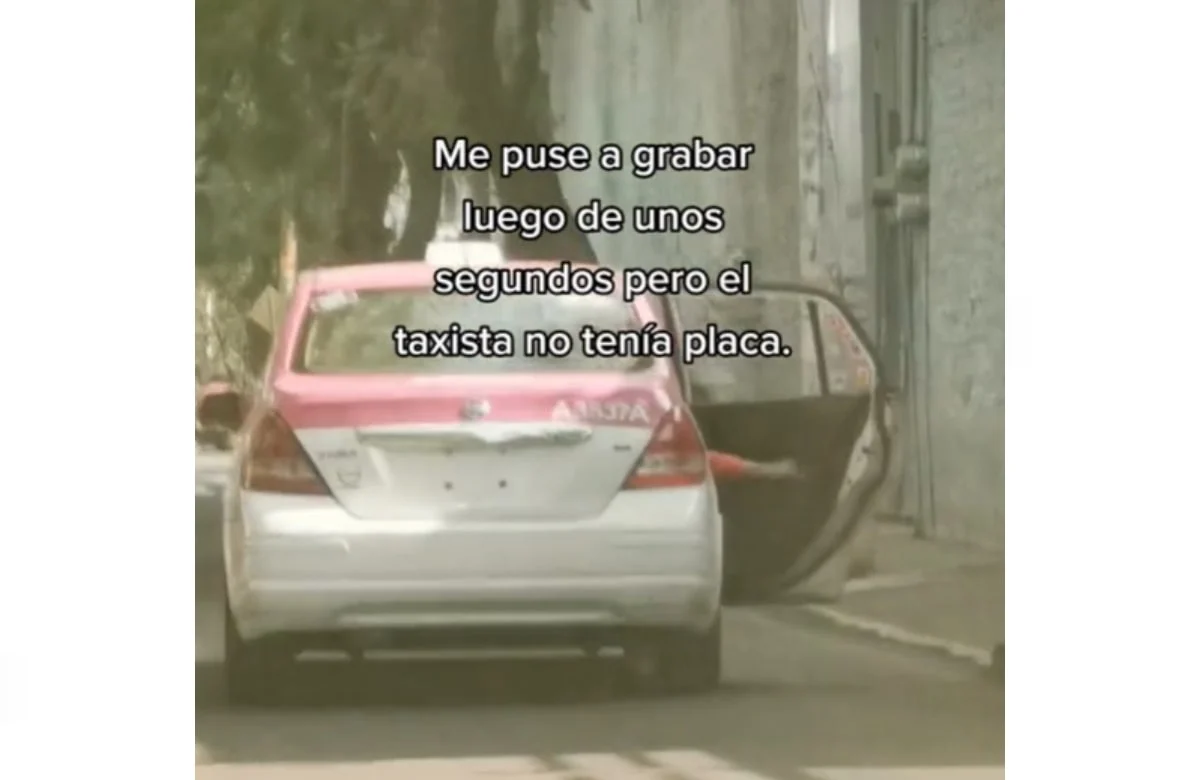 ¡Un caso más! Captan a taxista que no dejaba bajar a dos mujeres en CDMX #VIDEO