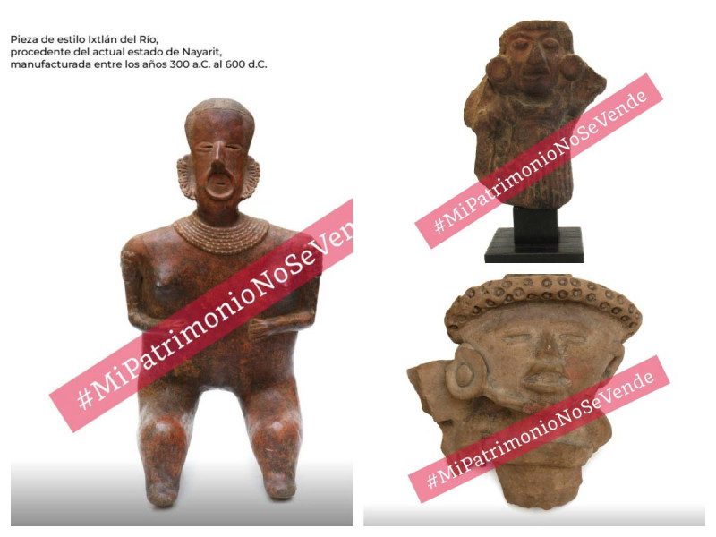 ¡Una más! Gobierno de México exigen detener subasta de piezas prehispánicas en Europa