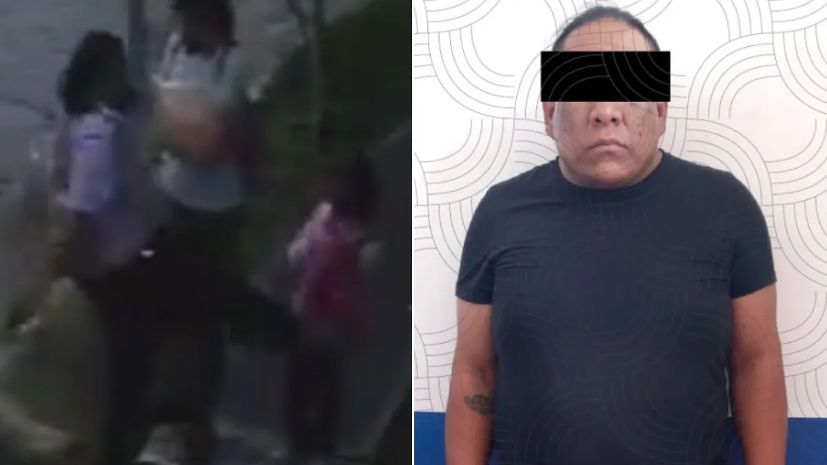 Cae sujeto captado golpeando a una niña en Jiutepec, Morelos #VIDEO