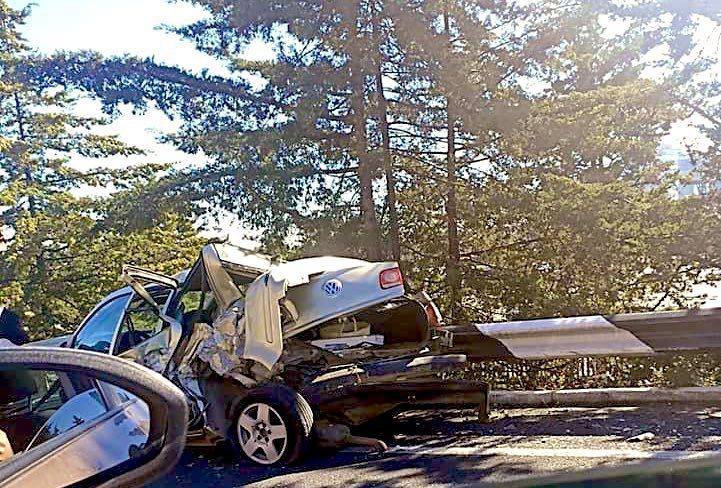 Choque múltiple en la México-Toluca deja al menos 6 heridos