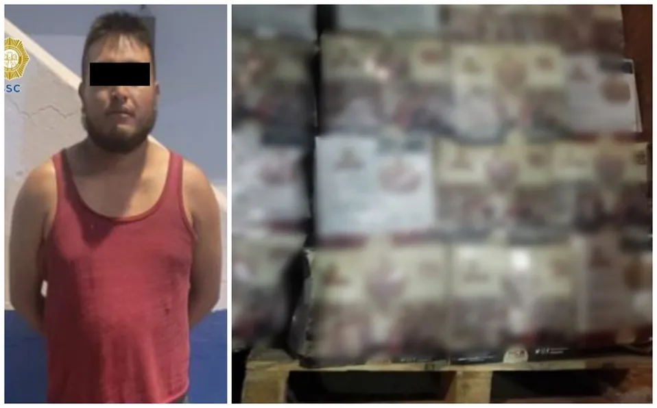 Cae sujeto que robo camión con despensas del programa Bienestar de Neza