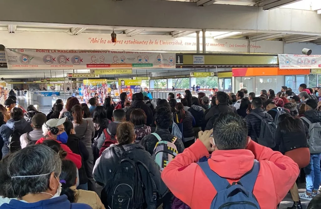 Suspenden servicio de Etiopía a Universidad de la Línea 3 del Metro