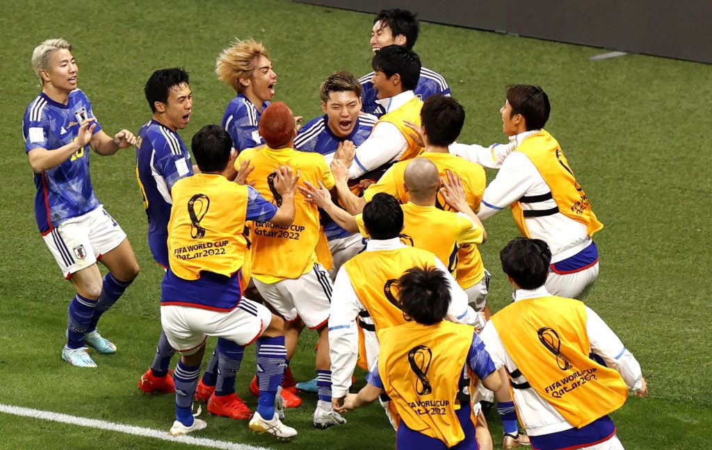 Japón remonta y derrota a Alemania 2 a 1