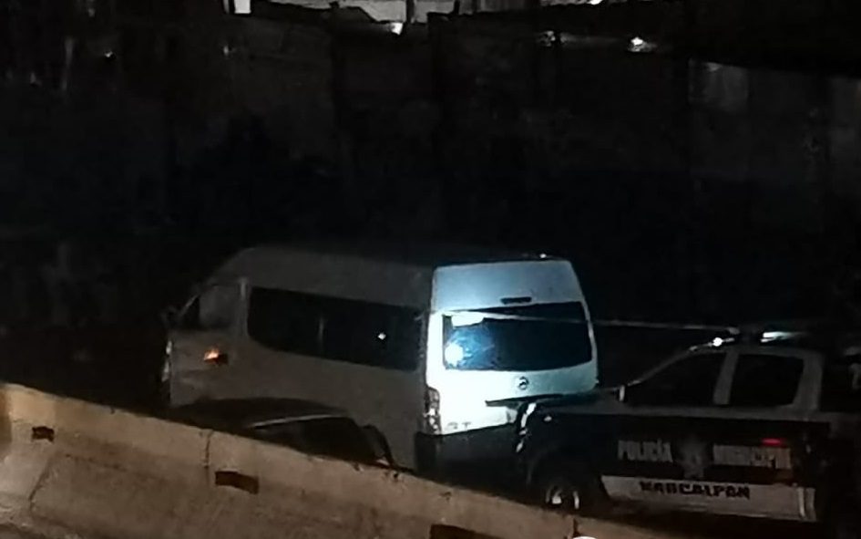 Asaltantes matan a chofer de combi en la Naucalpan-Toluca