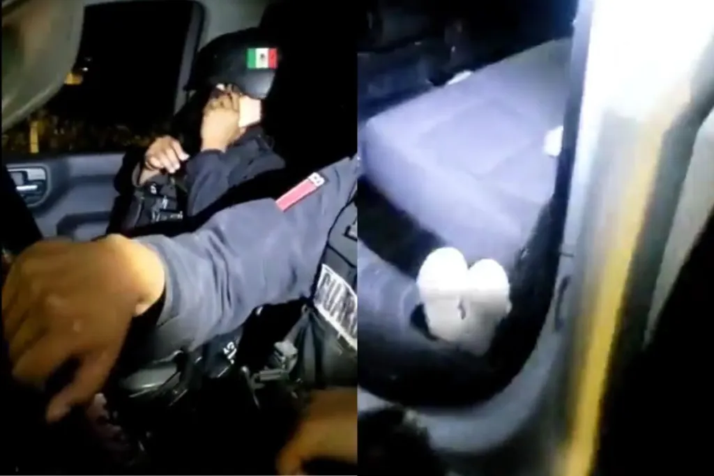 Acusan a elementos de la Guardia Nacional de secuestro de joven en Puebla #VIDEO