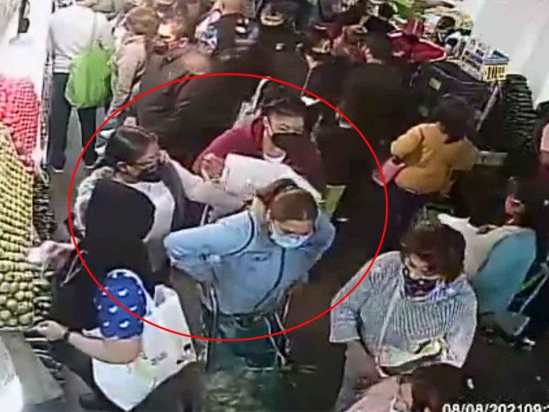 Exhiben a farderas en Central de Abasto de Ecatepec #VIDEO