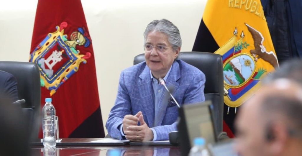 AMLO se reúne en Palacio Nacional con Guillermo Lasso, presidente de Ecuador