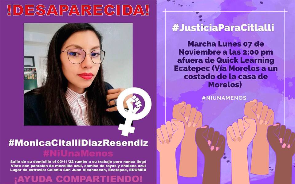 Cuerpo hallado en la México-Cuernavaca podría ser de maestra desaparecida en Ecatepec