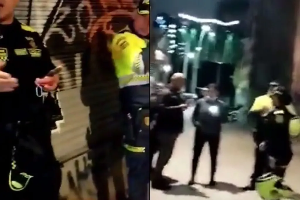 Policía hiere de bala a joven mientras actuaba en un atraco para #VIDEO musical
