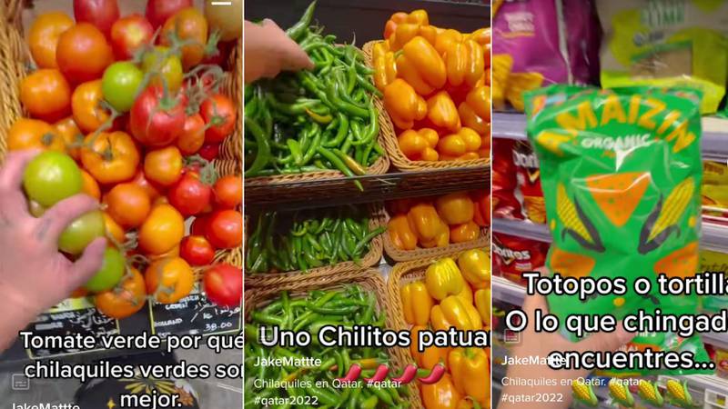 Mexicano gasta mil 400 pesos para preparar chilaquiles en Qatar y termina mal #VIDEO