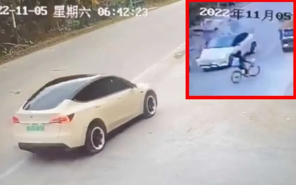 Tesla en piloto automático fuera de control mata a dos personas en China #VIDEO