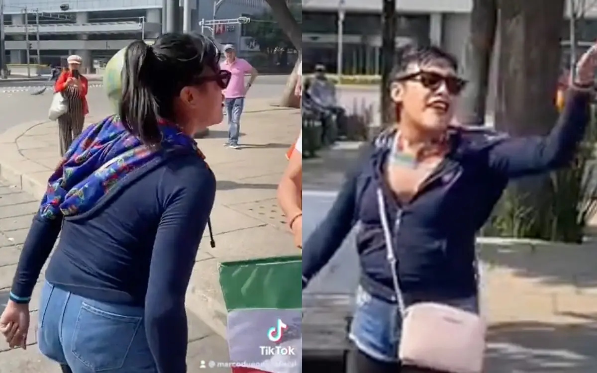 "El maricote tiene miedo. ¡Eres un naco!": Diputada trans increpó a asistentes en marcha por el INE
