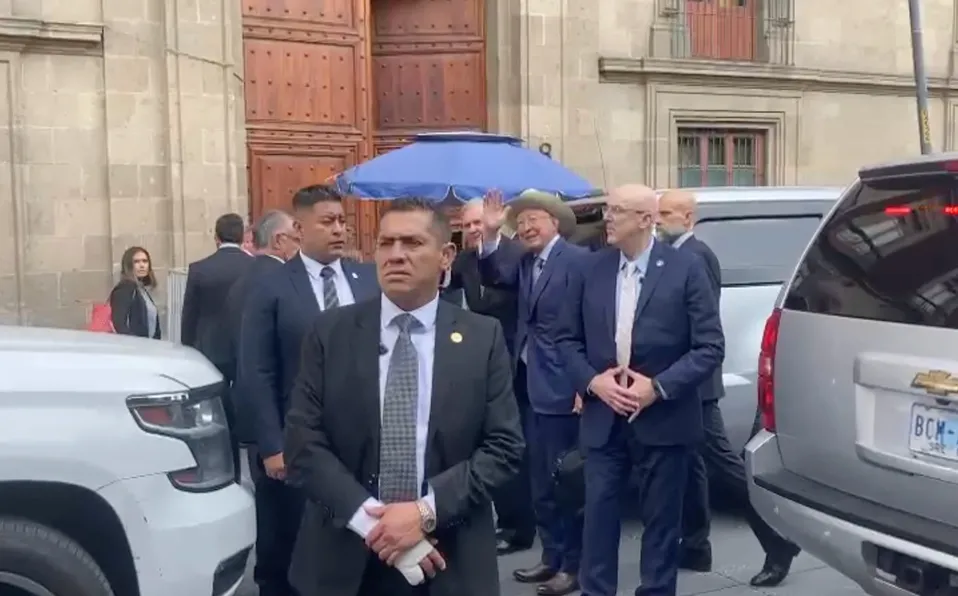 AMLO se reúne con el secretario de Agricultura de EU en Palacio Nacional