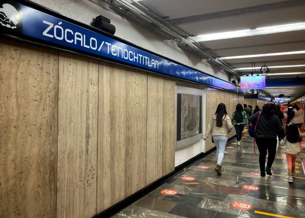Estación Zócalo- Tenochtitlán del Metro estará cerrada hasta nuevo aviso