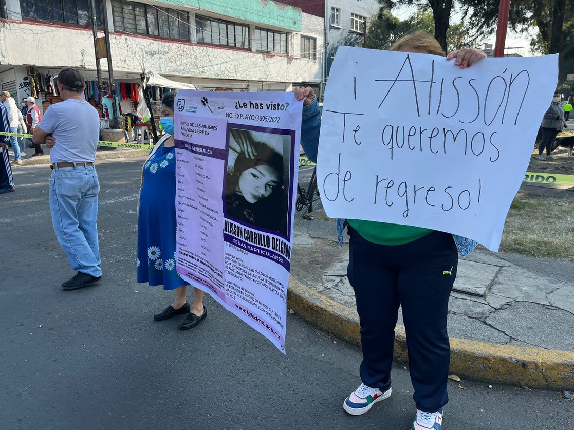 Alisson, menor desaparecida en CDMX, se habría ausentado voluntariamente