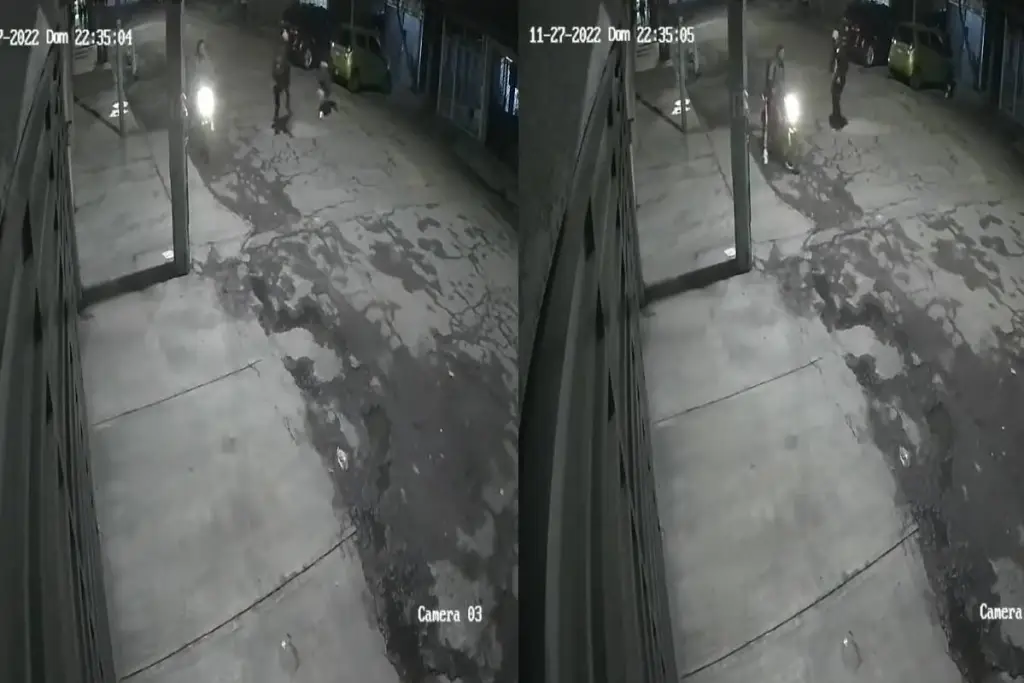 Ladrones intenta asaltar a mujer en calles de Ecatepec, pero ella forcejea y huye #VIDEO