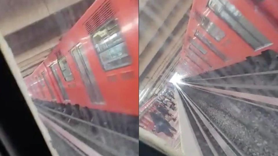Usuario viaja en cabina del Metro porque “el vagón estaba lleno” #VIDEO