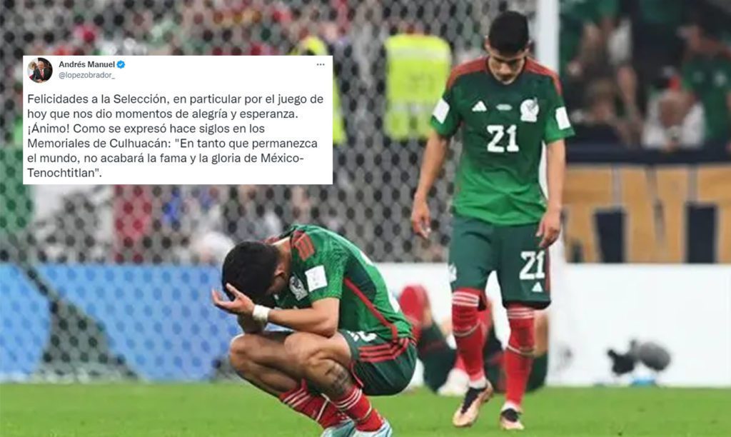 AMLO felicita a la Selección Mexicana