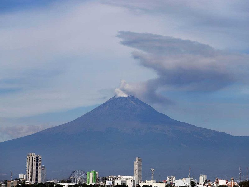 Alerta de ceniza de 'Don Goyo' en Milpa Alta y Tlalpan