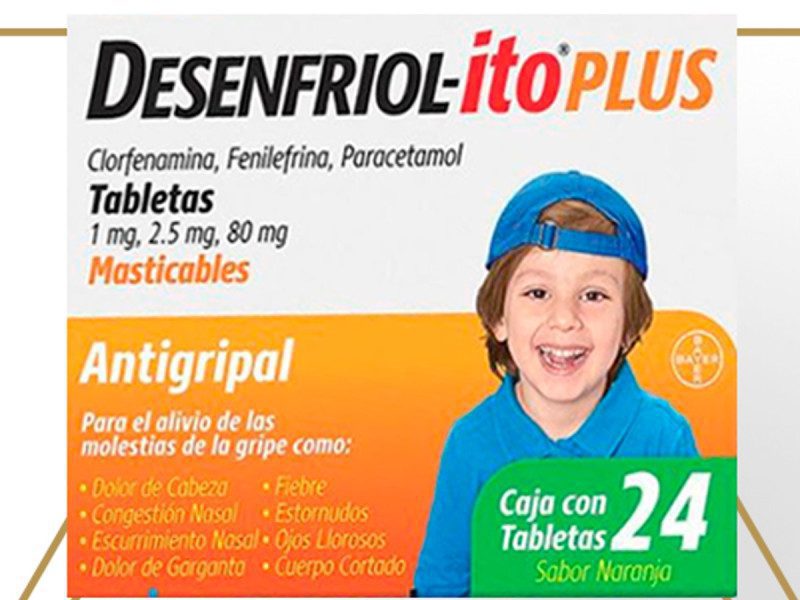 Cofepris alerta falsificación de Desenfriol-ito y Rosel para niños