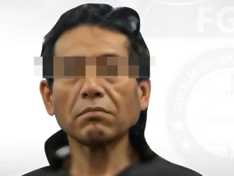 Detenido por intentar matar a su hijo con un machete en Morelos