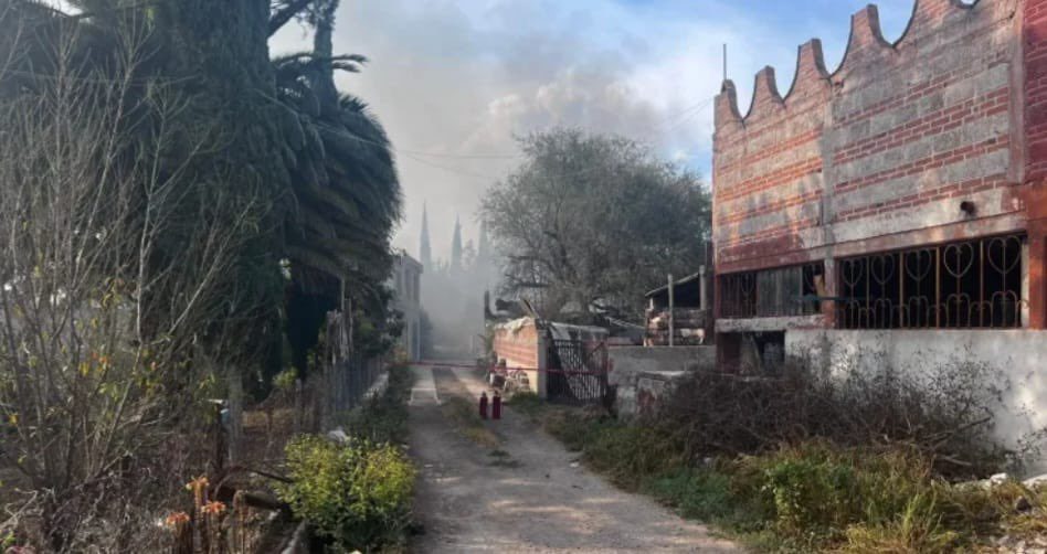 Explosión en taller de pirotecnia en Hidalgo