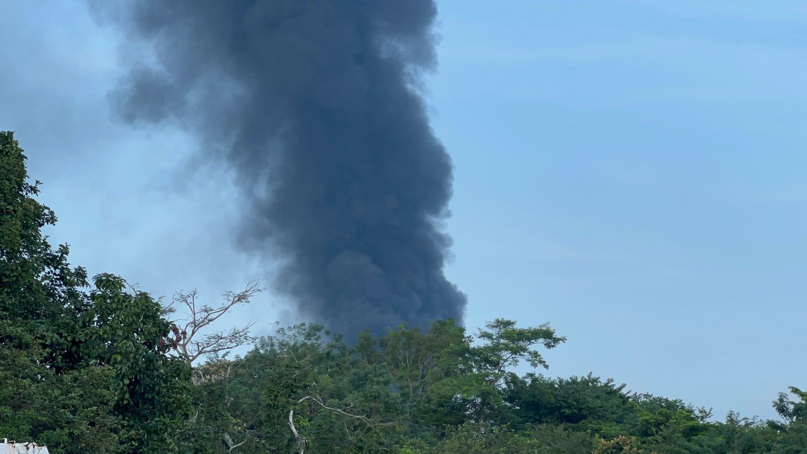 Explosión por fuga de etano en Agua Dulce, Veracruz