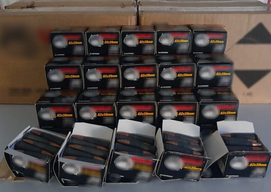 GN incauta 7 mil cartuchos para “cuerno de chivo” en Ciudad Juárez