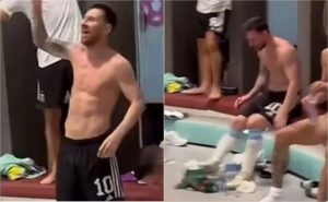 Messi ‘patea’ la playera de México y genera polémica #VIDEO