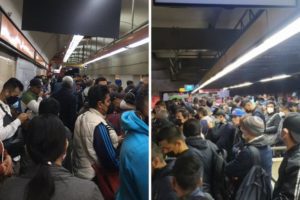 Metro de la CDMX presenta retrasos por la lluvia este 4 de noviembre