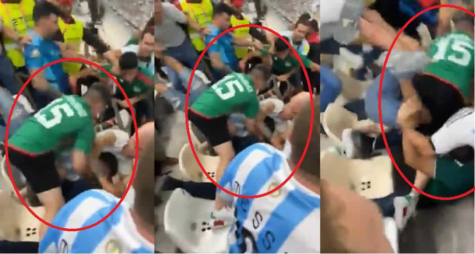 México vs Argentina, pero en las gradas