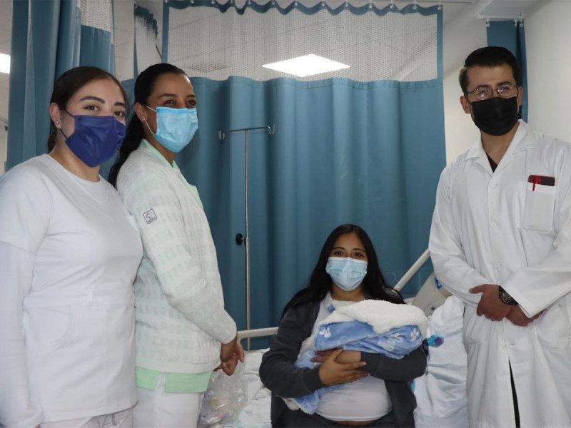 Nace el primer bebé en el Hospital IMSS-Bienestar Cuajimalpa