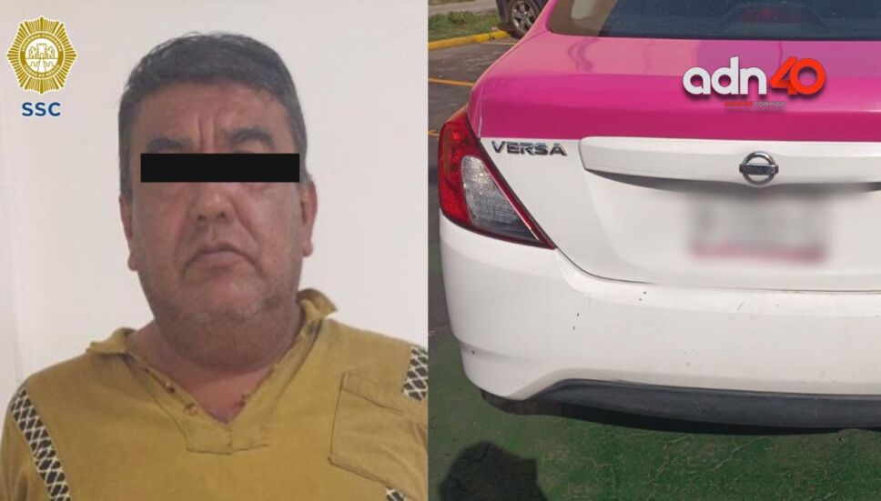 Presunto conductor del taxi del que se arrojó Lidia Gabriela