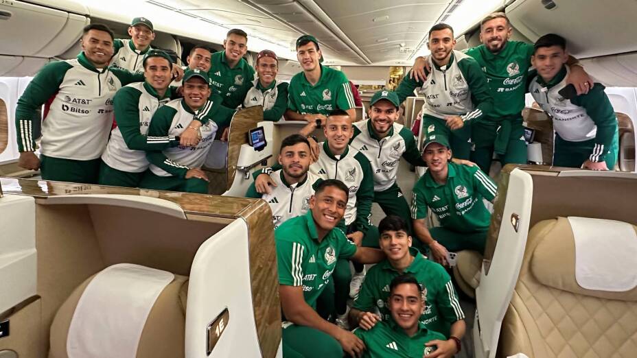Selección Mexicana llega a Qatar para disputar el Mundial