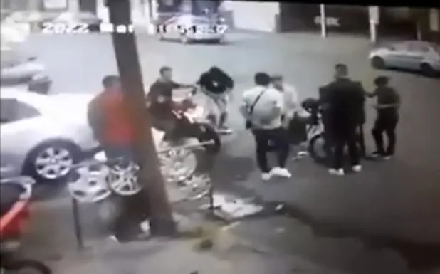 Revelan #VIDEO de ataque a balazos que dejó ministerial muerto en Monterrey