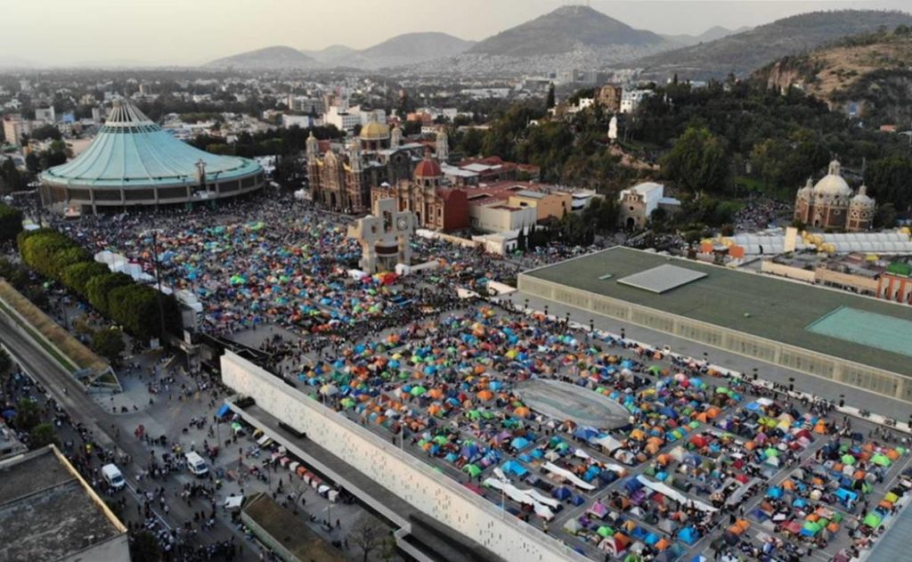 Iglesia católica espera asistencia récord a la Basílica de Guadalupe