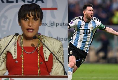 Diputada trans de Morena propone declarar persona non grata a Messi