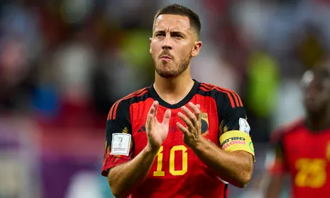 Eden Hazard se retira de la selección de Bélgica