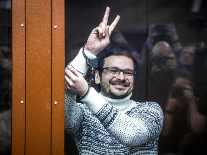 Dan 8 años de cárcel a opositor ruso por denunciar la guerra en Ucrania