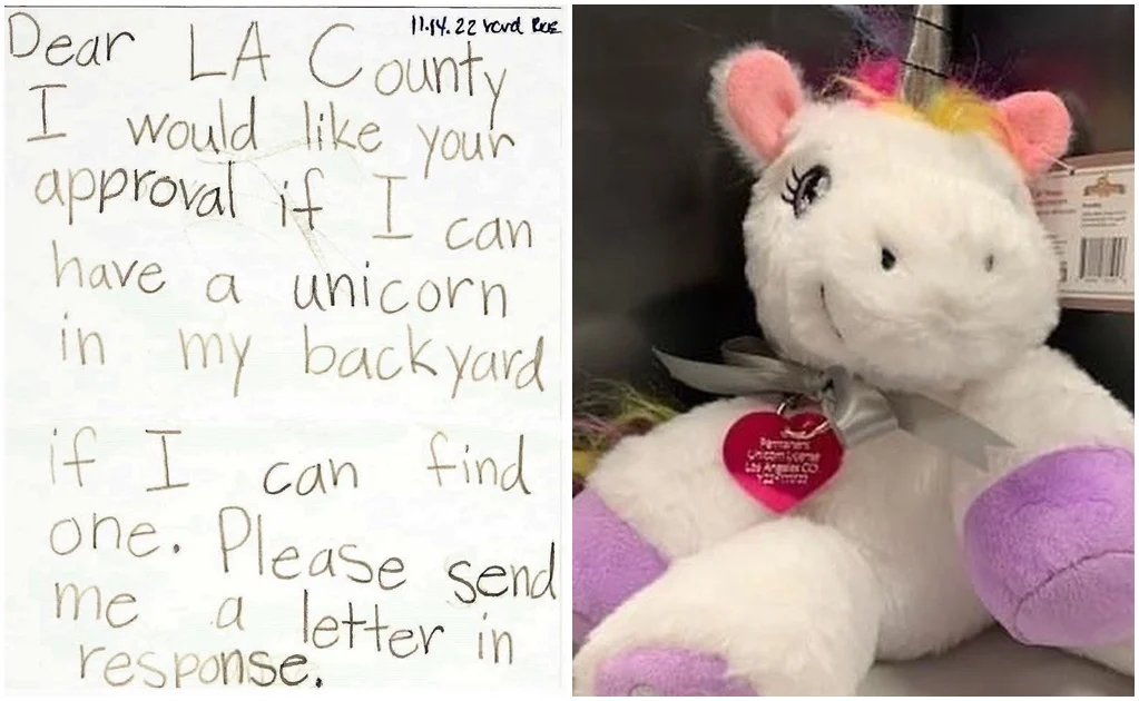 Estado de California autoriza a niña tener un unicornio, si es que encuentra uno